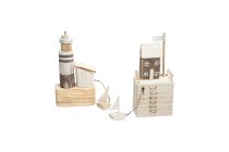 wooden lighthouse/ house