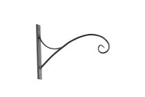 metal wall hook, curved