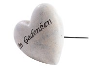 poly heart on stick, assorted