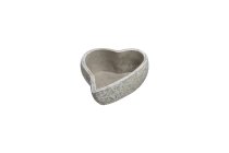 concrete planter heart