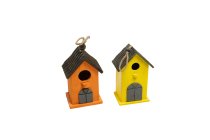 wooden bird house