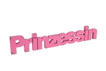 wooden text "Prinzessin"