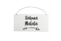 Holz-Schild, lasiert