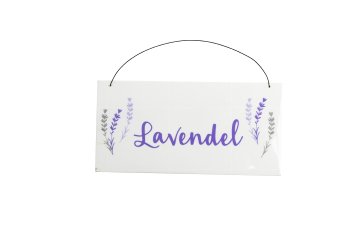 wooden sign, glazed