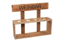 wooden "Weinbar"