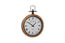 wooden wall clock with wire