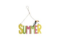 Holz-Hängeschrift "SUMMER"