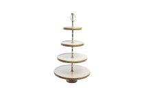 mangowood etagere