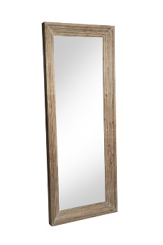 Holz-Spiegel mit dickem Rahmen