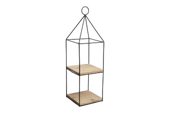 metal/wood shelf