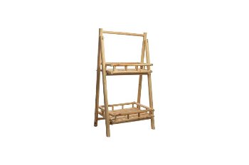 wooden folding shelf
