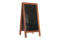 mahagony wood blackbord