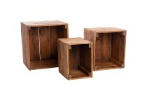 Holz-Regalwürfel