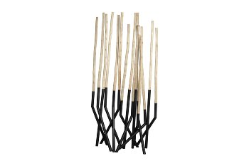 woodstick/metal paravent