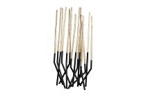 woodstick/metal paravent