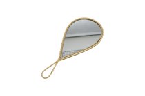 rattan mirror