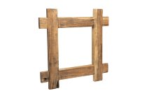 teak wood mirror