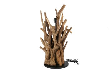 teakwood lamp stand/base only