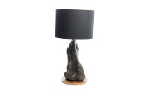 teak table lamp