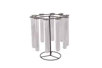 test glass/metal carousel