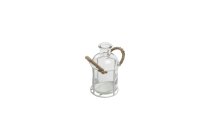 metal basket w/ jute handles