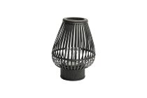 wood stripe lantern