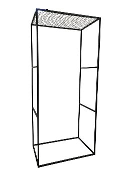 Vierkantmetall-Rahmensäule (25er)