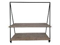 Metall-Marktstand mit Rahmen