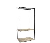 Vierkantmetall-Rahmensäule (30er)