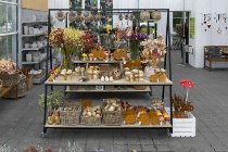 Metall-Marktstand mit Rahmen