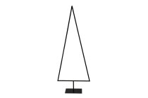 Metall-Baum auf Metallplatte