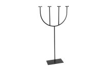 Metall-Armleuchter, 4er