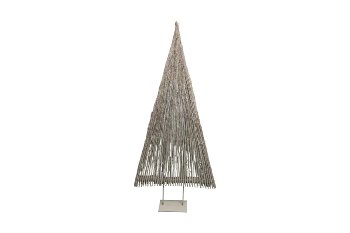 elm twig tree on plate